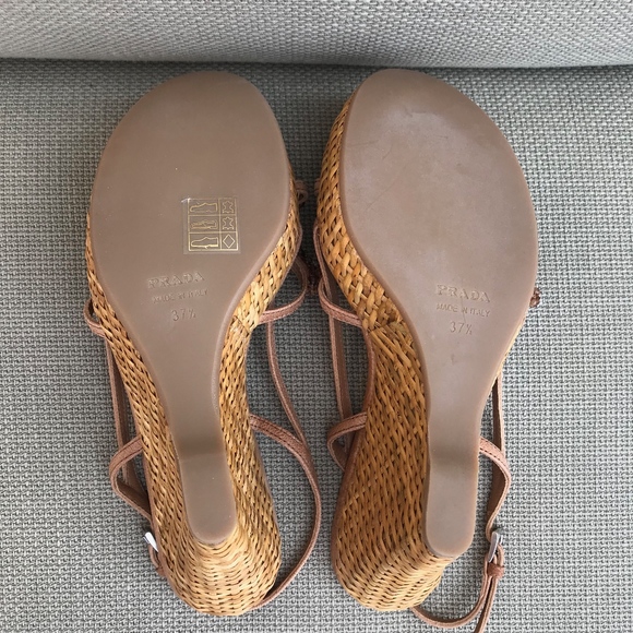 Prada Wedge Sandals - Picture 6 of 6